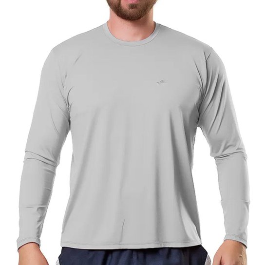 Camiseta Térmica Elite Cinza UPF 50+ EL125372A