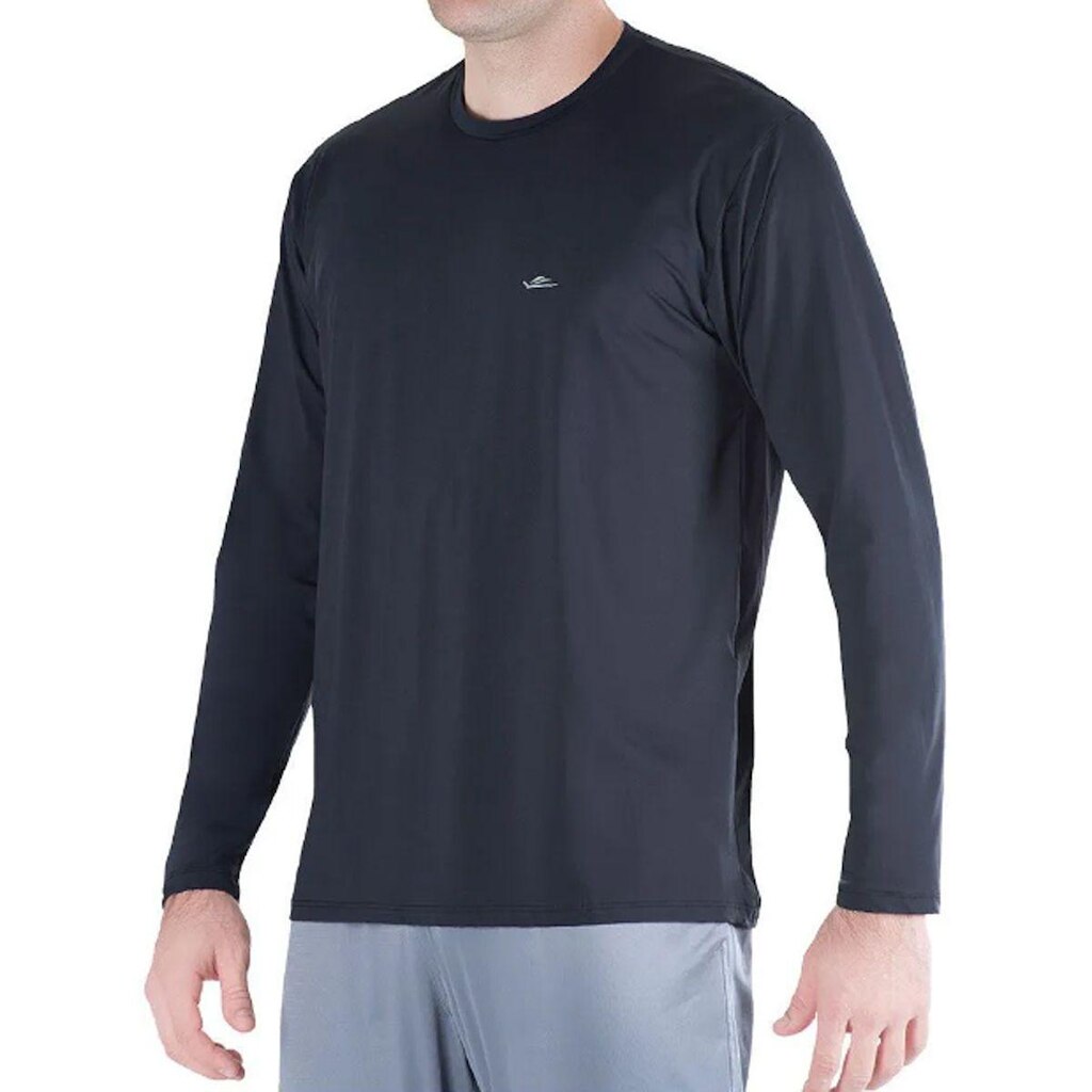 Camiseta Térmica Elite Preta UPF 50+