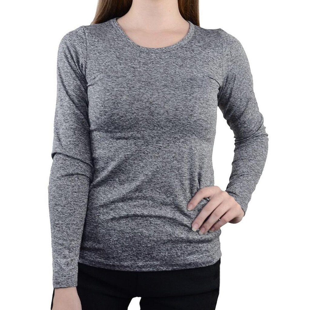 Camiseta Térmica Feminina Lezi  Cinza Mescla - 5000765