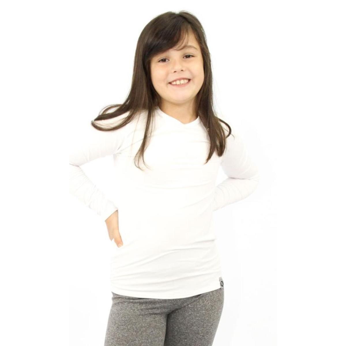 camisa termica infantil menina