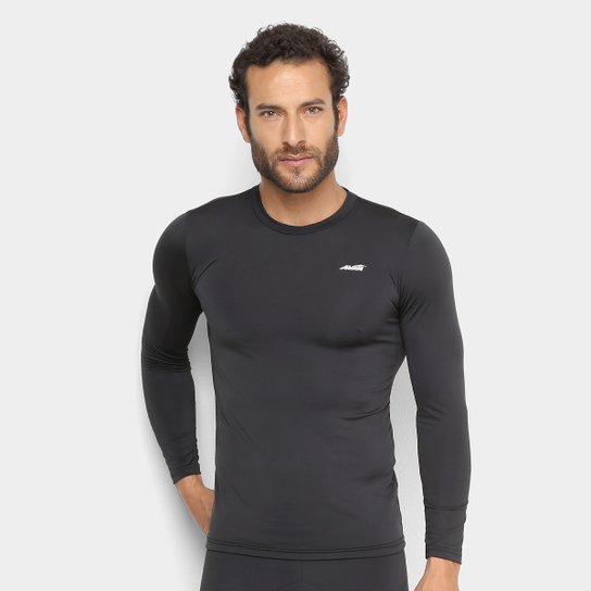 Camiseta Térmica Manga Longa Avia Masculina - Preto é ruim? Camiseta Térmica Manga Longa Avia Masculina - Preto é boa?