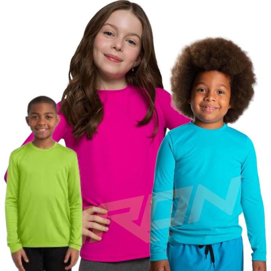Camiseta Térmica Proteção UV Manga Longa Solar Infantil 243