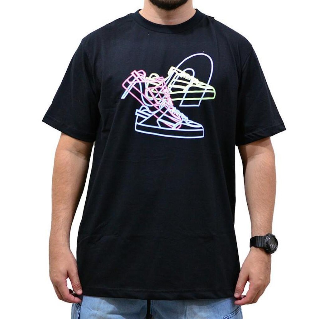 Camiseta Tesla Neon