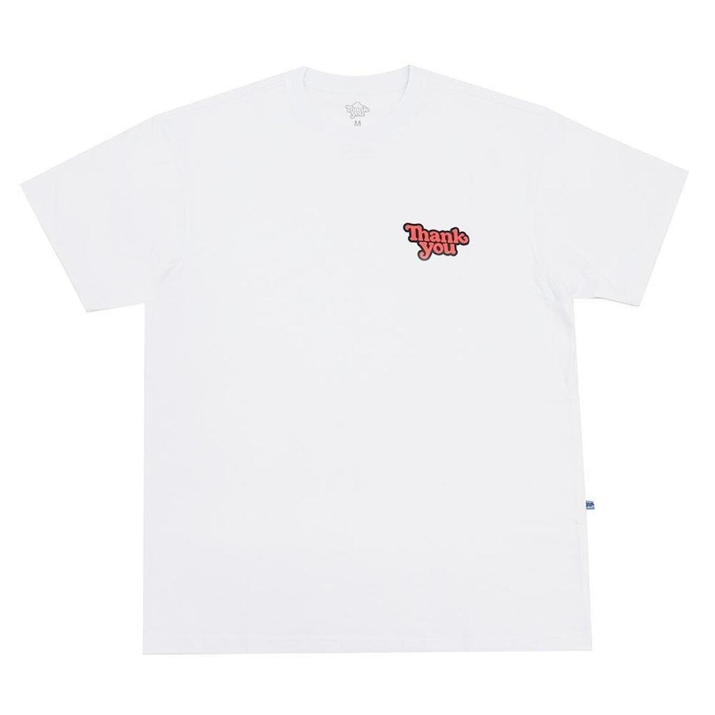 Camiseta Thank You Logo Tee - Branco