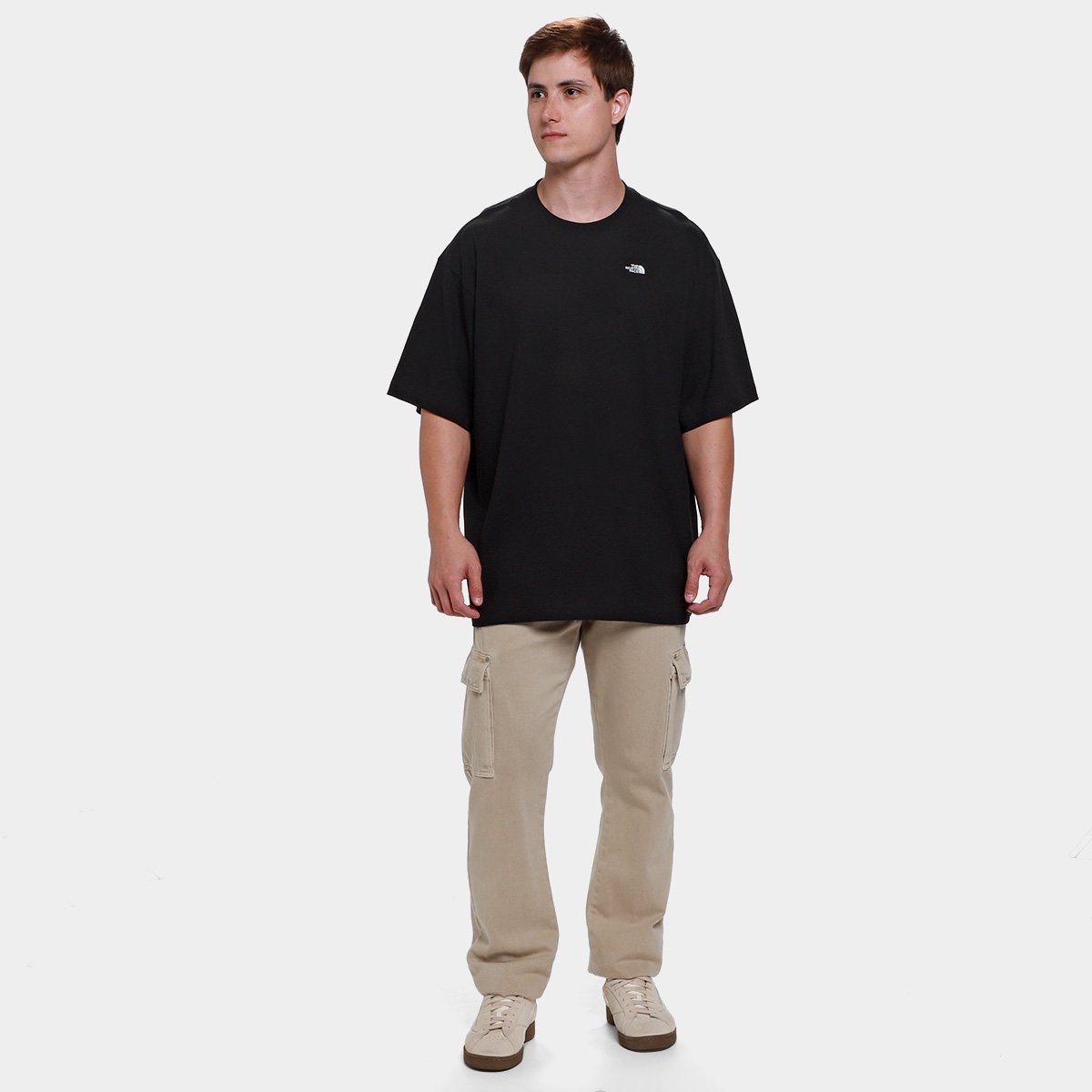 Camiseta The Nort Face Oversized Essential Masculina - 4