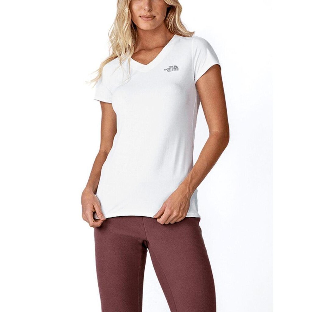 CAMISETA THE NORTH FACE FEMININA HYPER TEE V NECK BRANCA