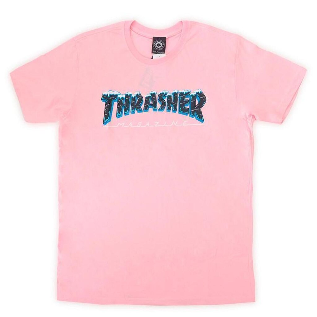 Camiseta Thrasher Black Ice Logo