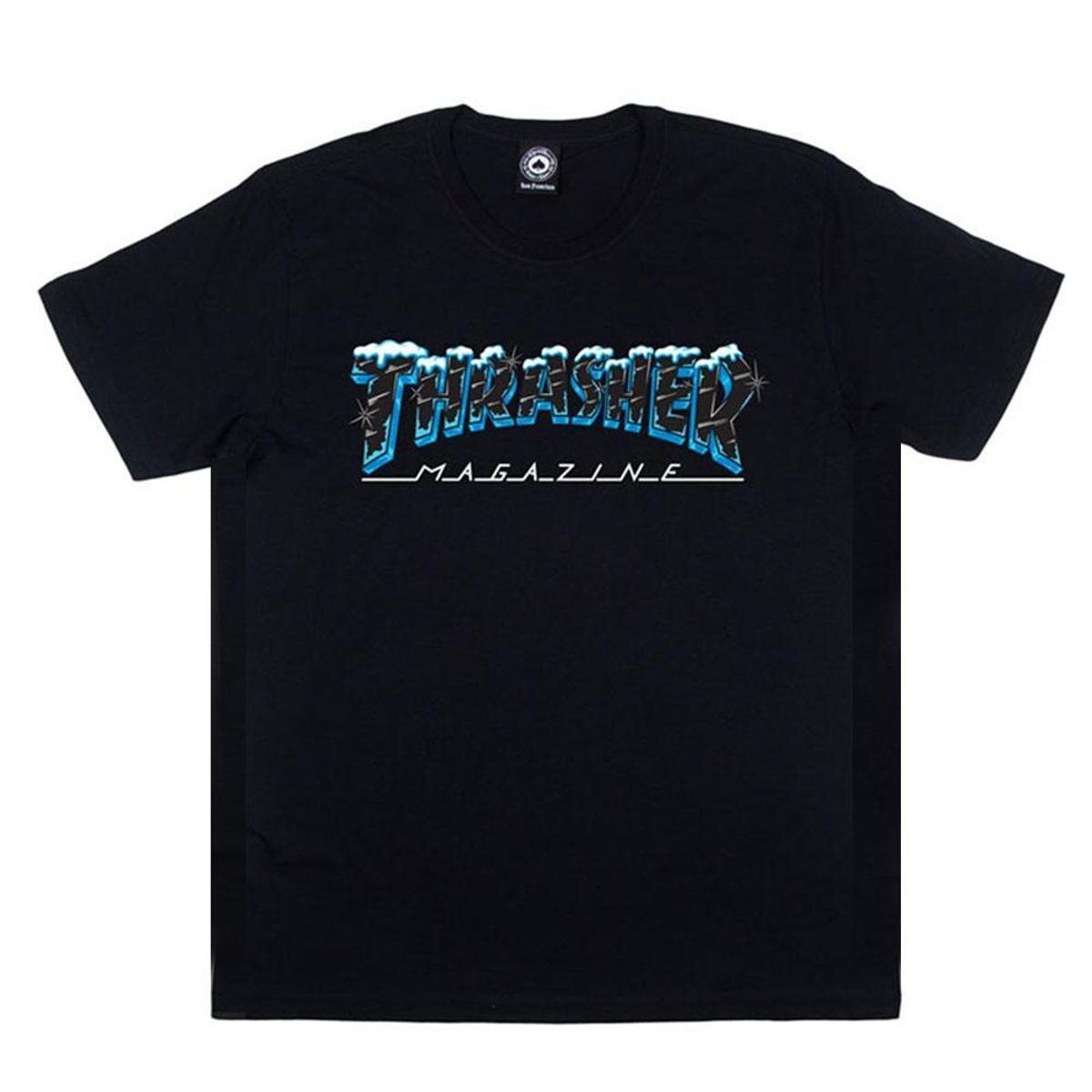 Skate-Mag Thrasher Camiseta En Darkheather Para Hombres – TITUS
