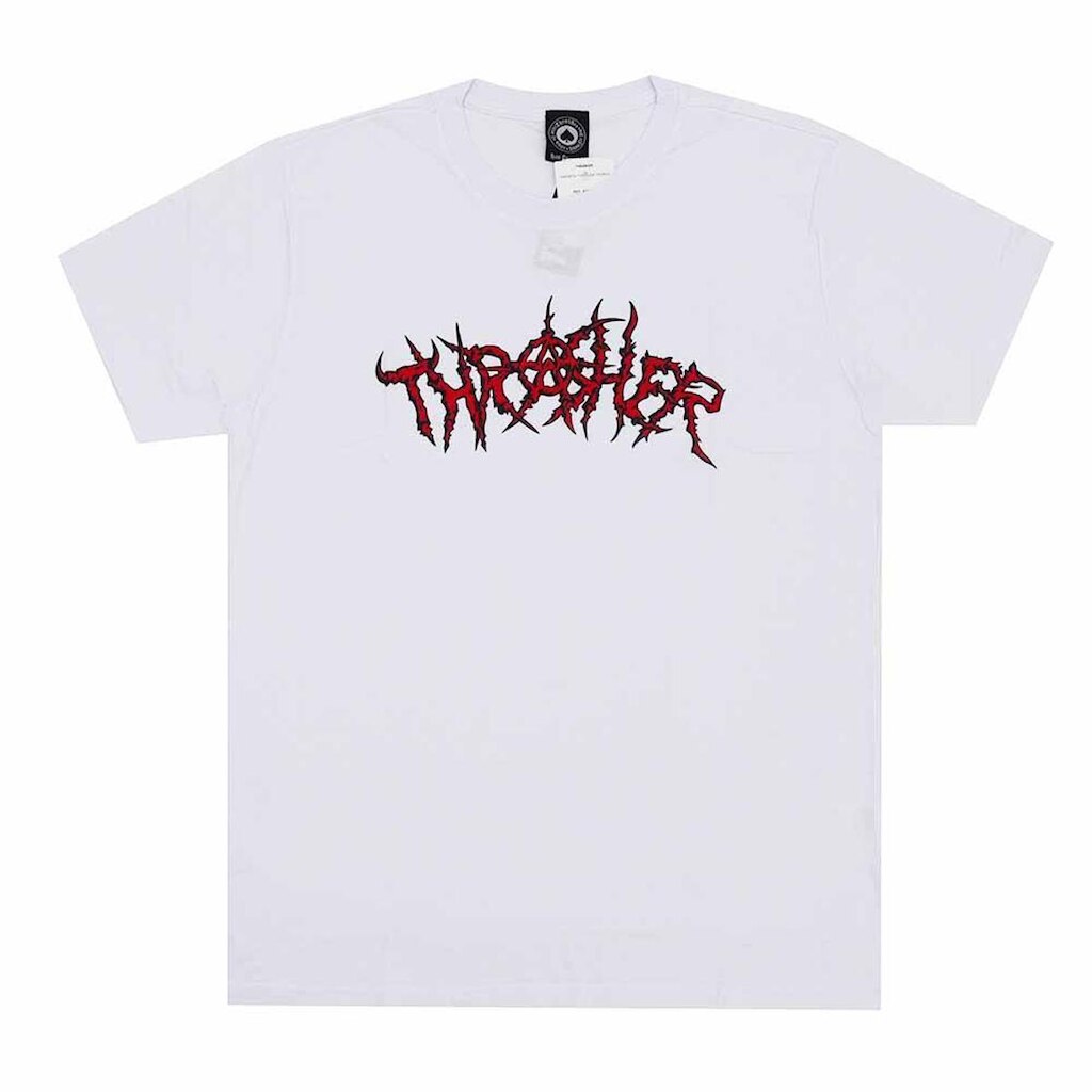 Camiseta Thrasher Magazine Thorns - Branco