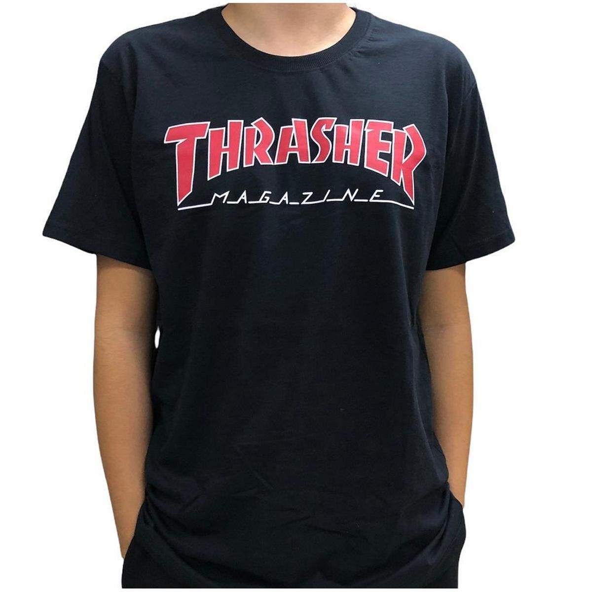 blusa thrasher vermelha