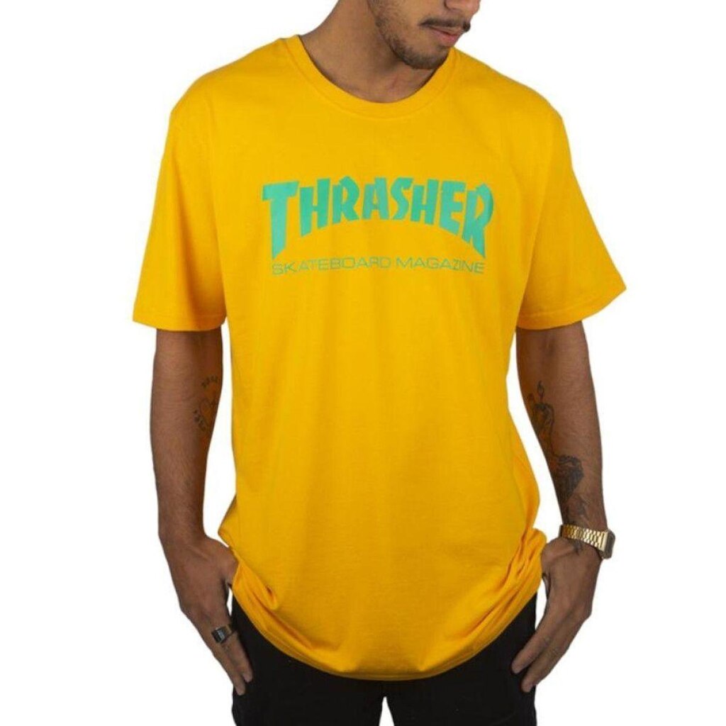 Camiseta Thrasher Skate Mag Logo Masculina