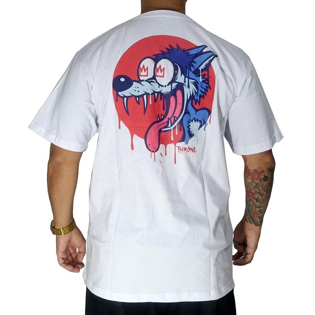 Camiseta Throne Wolf in Love Hip Hop