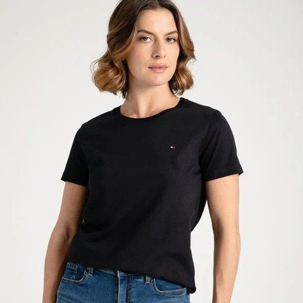 Camiseta Tommy Hilfiger Abww0ww22043 Feminina