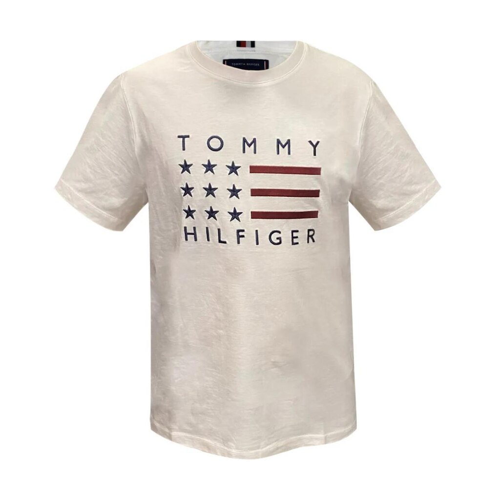 Camiseta Tommy Hilfiger Americana Graphic Tee Branco