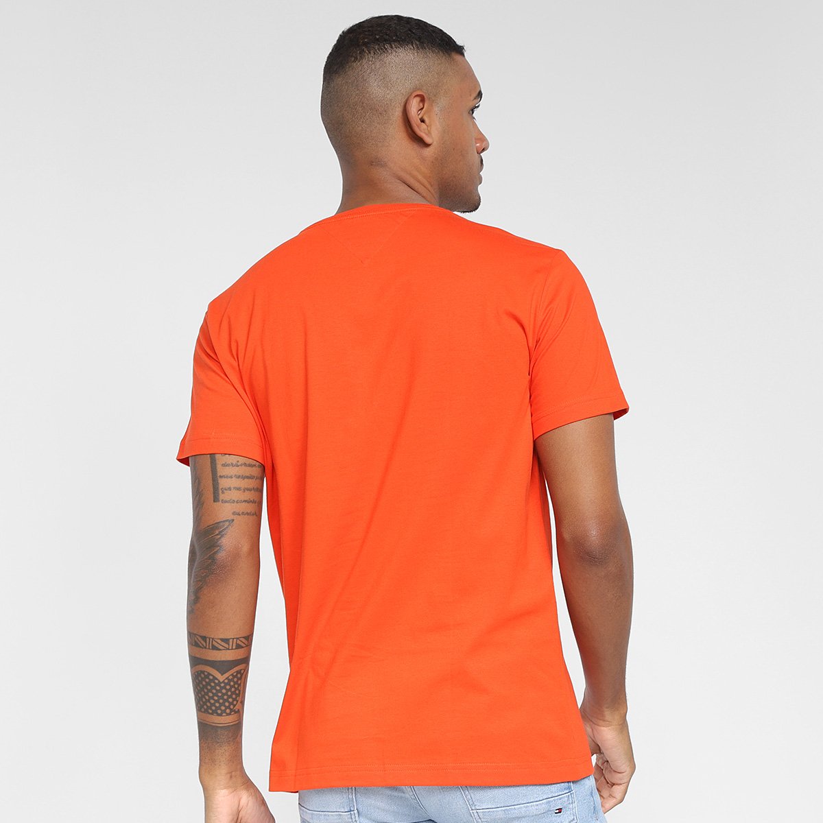 Camiseta Tommy Hilfiger Básica Masculina - 1