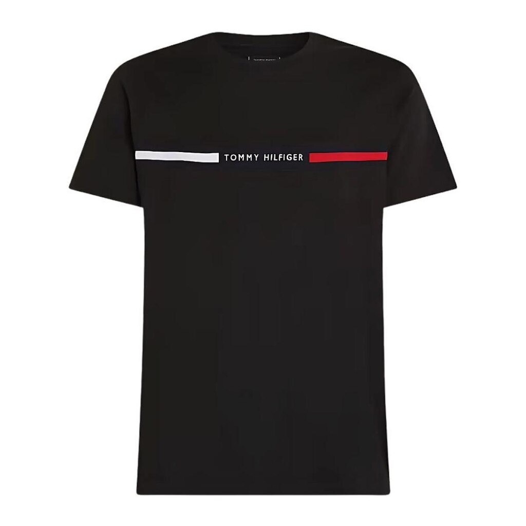Camiseta Tommy Hilfiger Chest Insert Tee Azul Marinho
