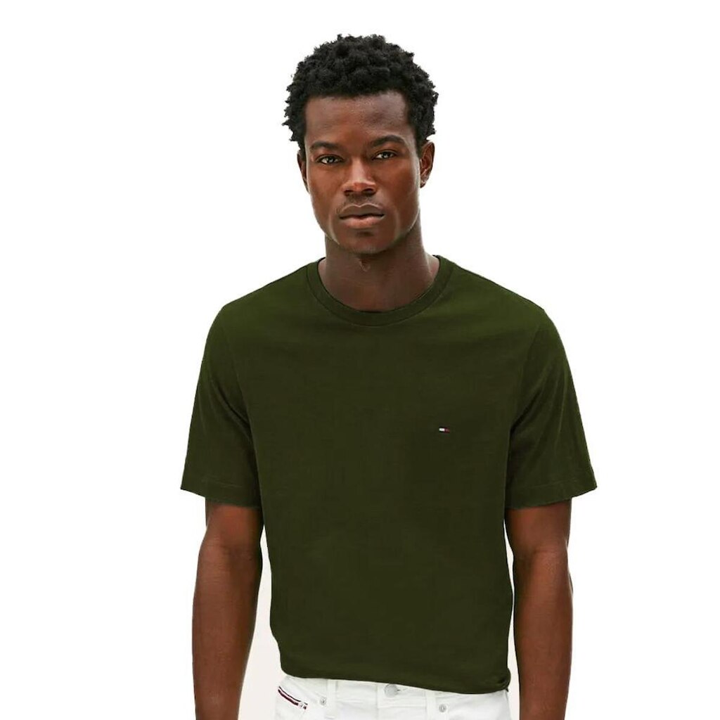 Camiseta Tommy Hilfiger Ess Seasonal Reg Fit Solid Tee