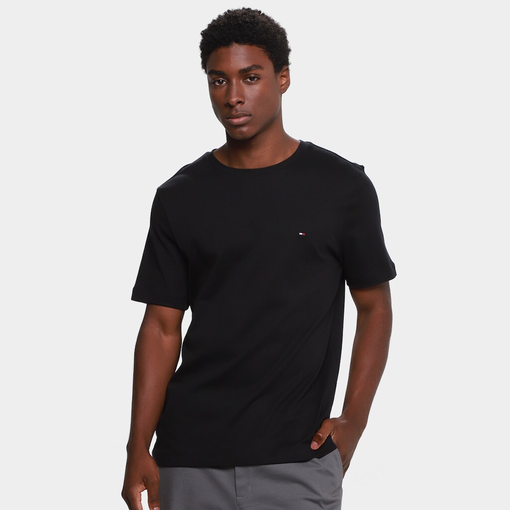 Camiseta Tommy Hilfiger Light Interlock Masculina