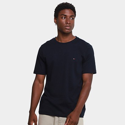 Camiseta Tommy Hilfiger Light Interlock Masculina - Masculino
