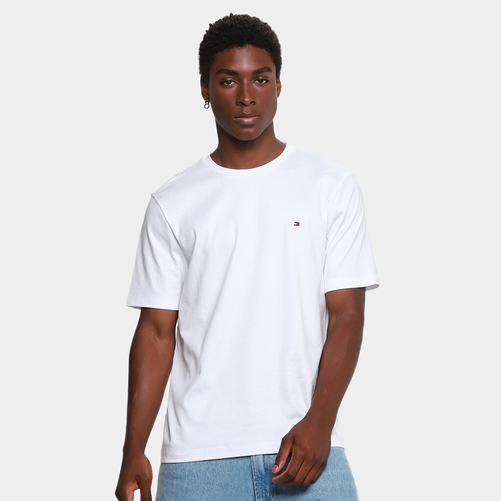 Camiseta Tommy Hilfiger Light Interlock Masculina