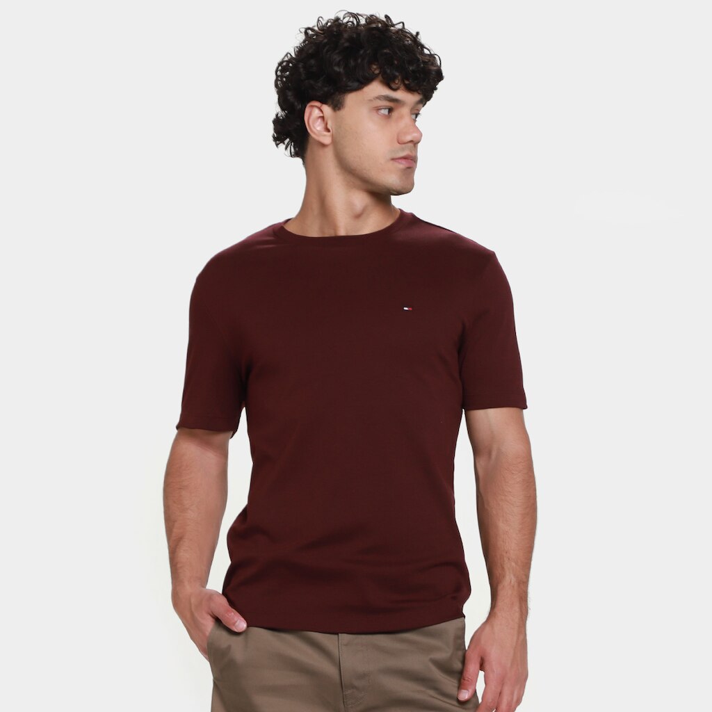 Camiseta Tommy Hilfiger Light Interlock Masculina
