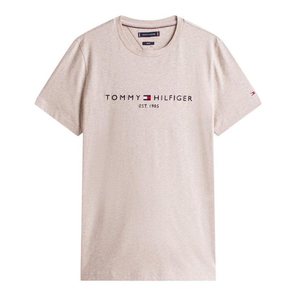 Camiseta Tommy Hilfiger Logo Tee Masculina Azul