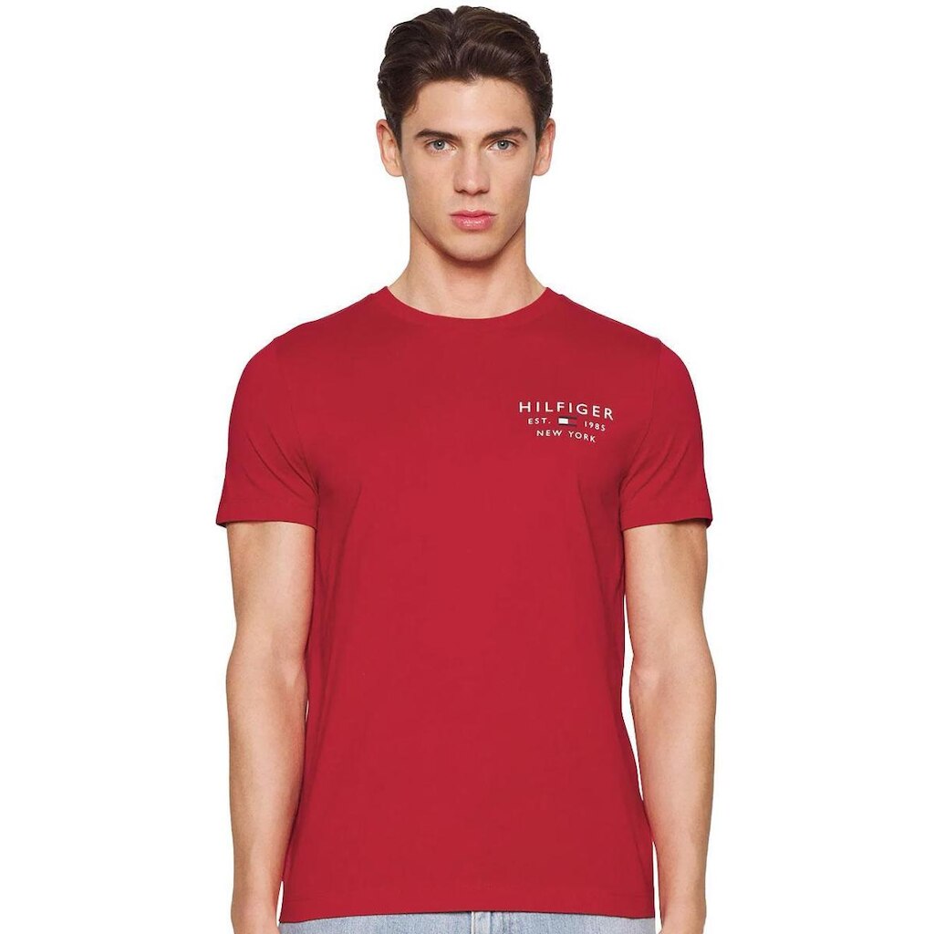 Camiseta Tommy Hilfiger Regular Brand Love Small Logo Masculina