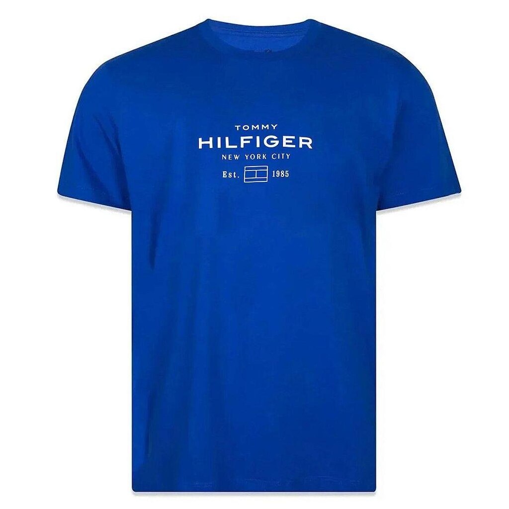 Camiseta Tommy Hilfiger Stack Graphic Tee Preto