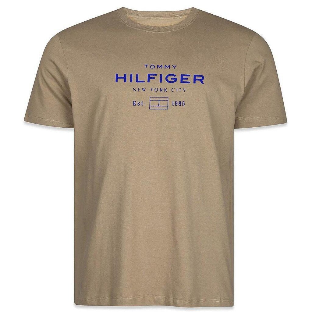 Camiseta Tommy Hilfiger Stack Graphic Tee Preto