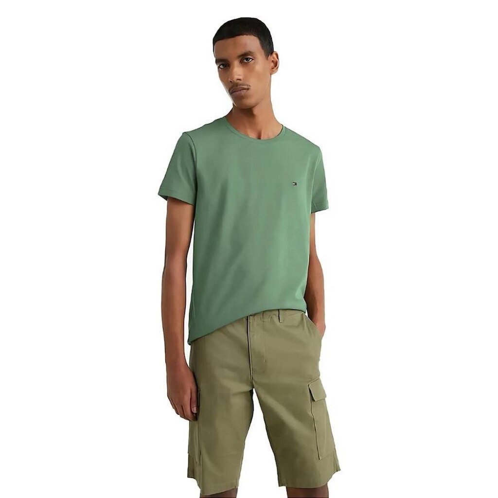 Camiseta Tommy Hilfiger Wcc Essential Cotton Tee Amarelo