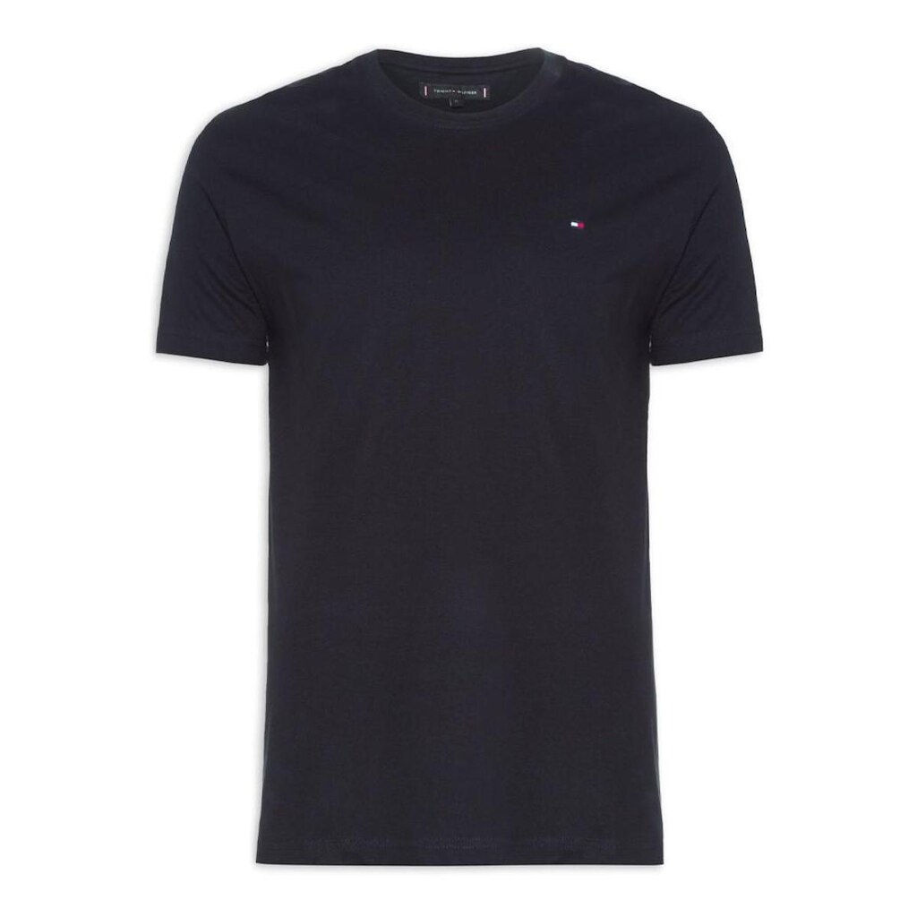Camiseta Tommy Hilfiger WCC Essential CTN Tee Preto