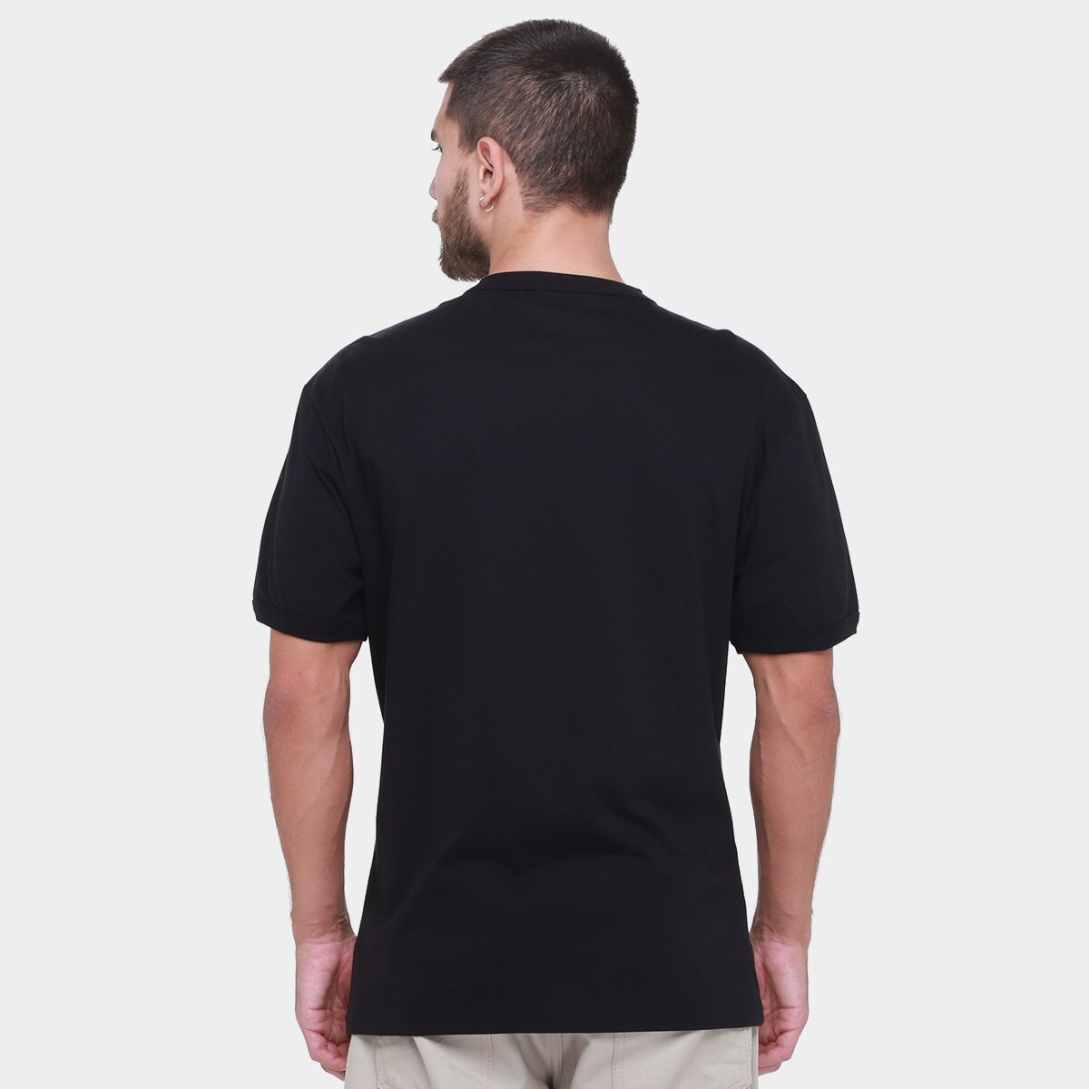 Camiseta Tommy Jeans Badge Pocket Masculina - 1