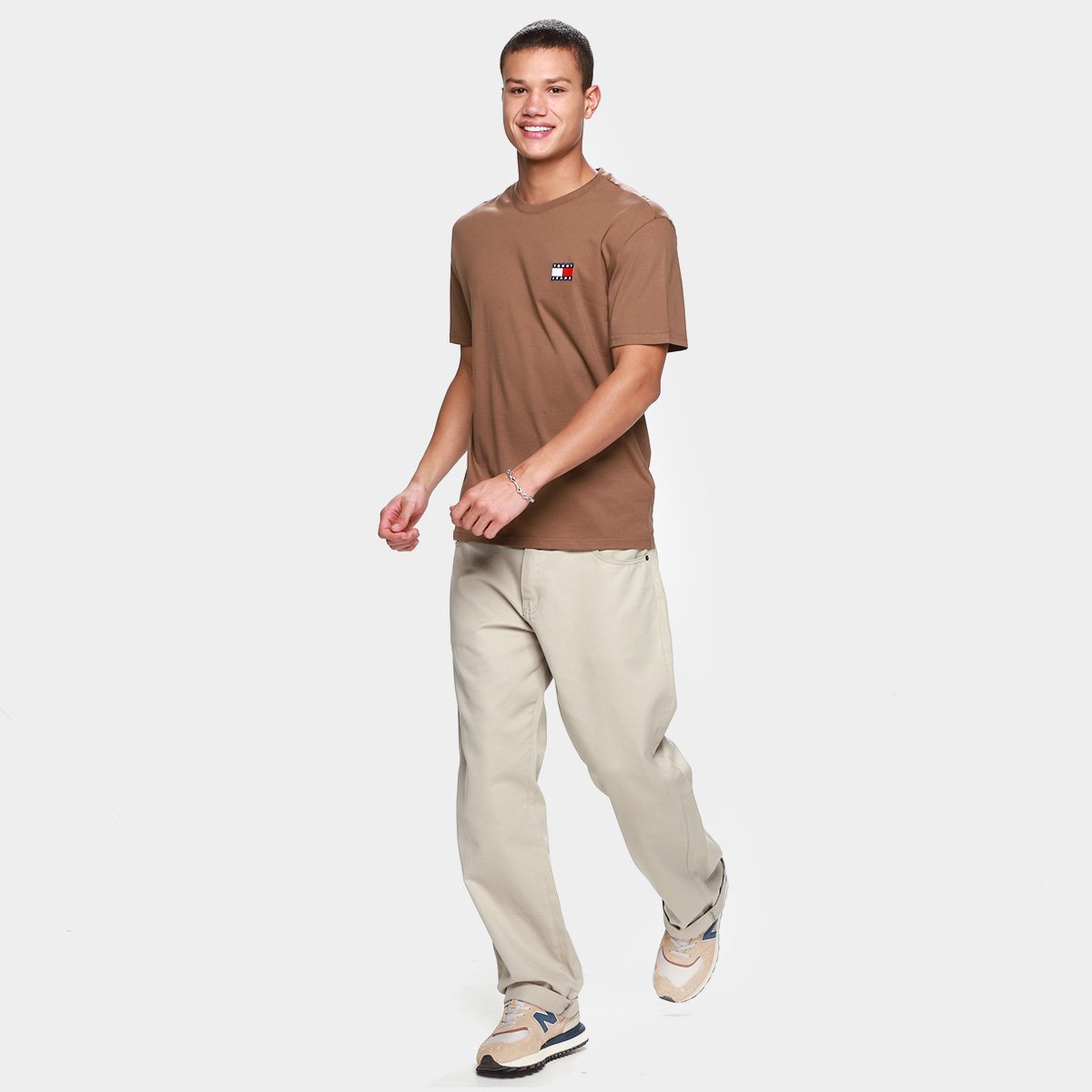 Camiseta Tommy Jeans Casual Masculina - 3