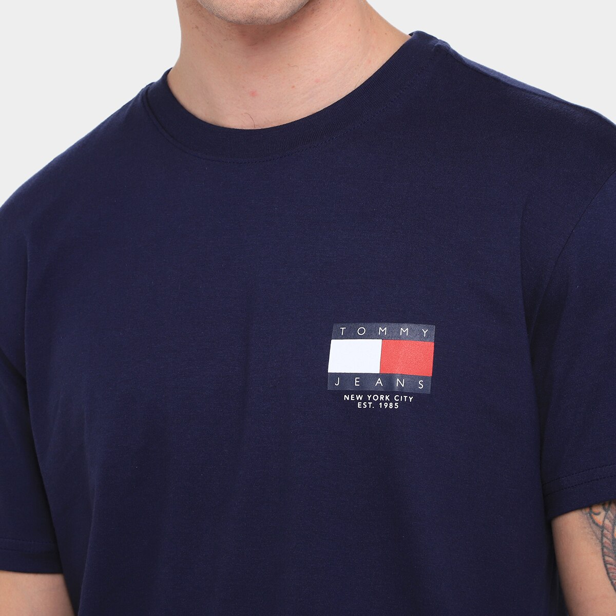 Camiseta Tommy Jeans Chest Masculina - 2