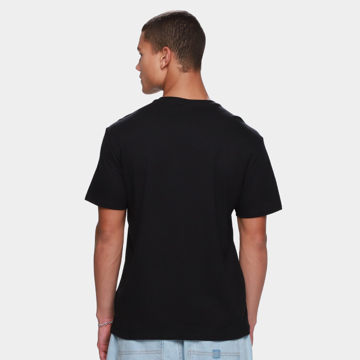 Camiseta Tommy Jeans Crest Teex Masculina - 1