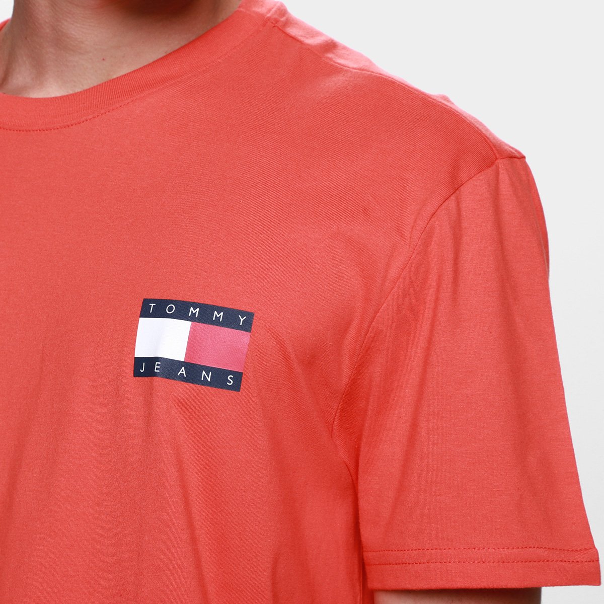 Camiseta Tommy Jeans Essential Flag Masculina - 2