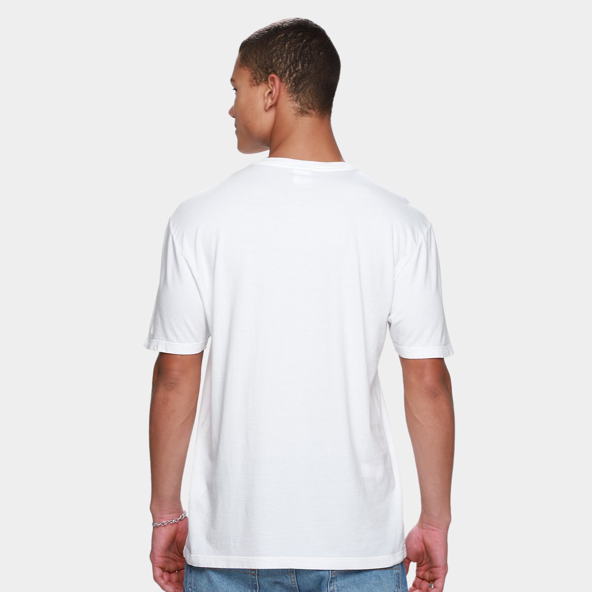 Camiseta Tommy Jeans Singtr Dna Masculina - 1