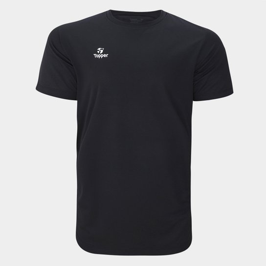 Camiseta Topper Power Fit Masculina - Preto é ruim? Camiseta Topper Power Fit Masculina - Preto é boa?