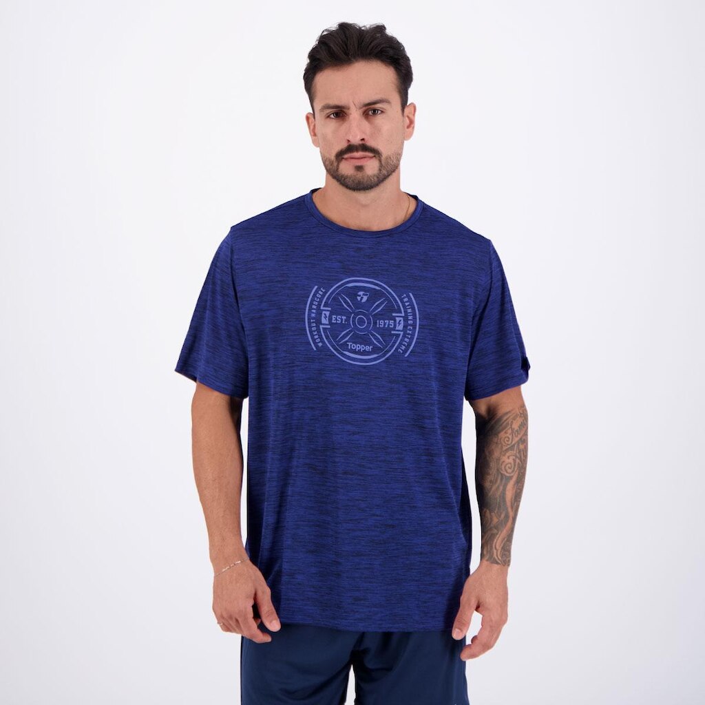 Camiseta Topper Treino Print Plus Size