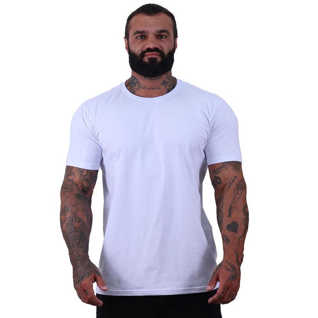 Camiseta Tradicional Masculina MXD Conceito Fio 40.1 Cotton Premium