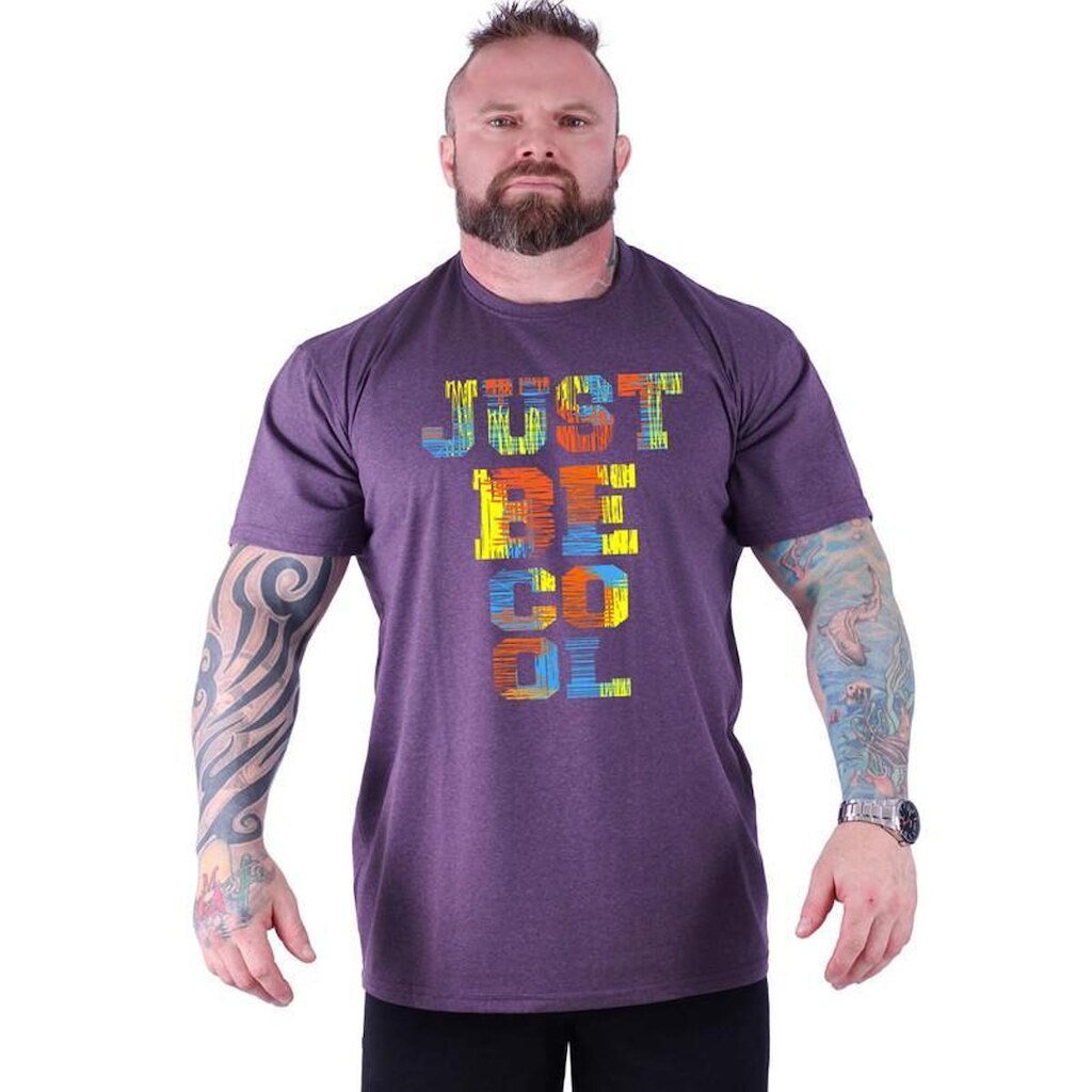 Camiseta Tradicional Masculina MXD Conceito PLUS SIZE Just Be Cool