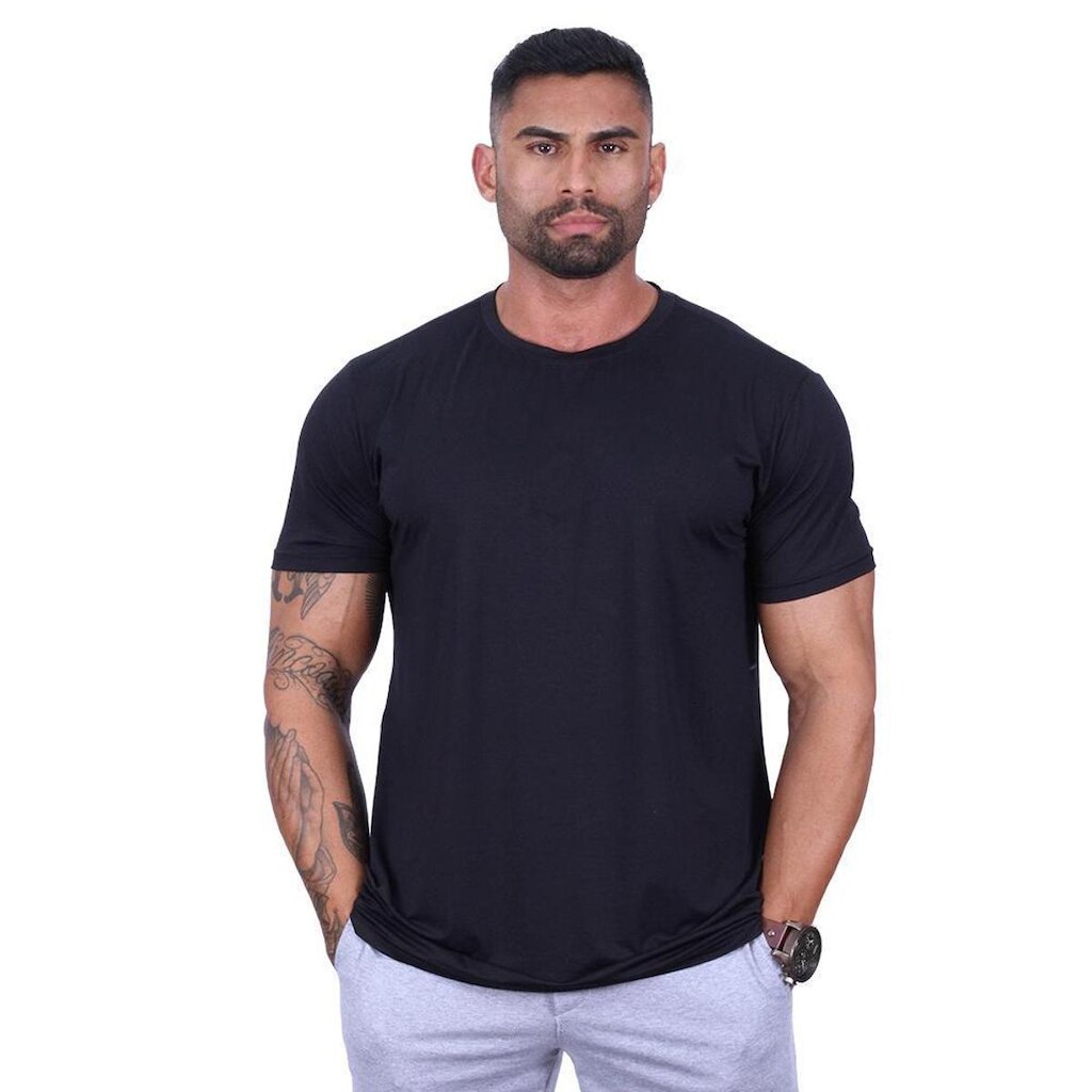 Camiseta Tradicional Tech Modal MXD Conceito Original 91% Modal 9% Elastano Fio Micro Modal Fino