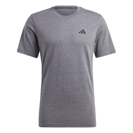 Menor preço em Camiseta Train Essentials Feelready Adidas - Grafite+Cinza