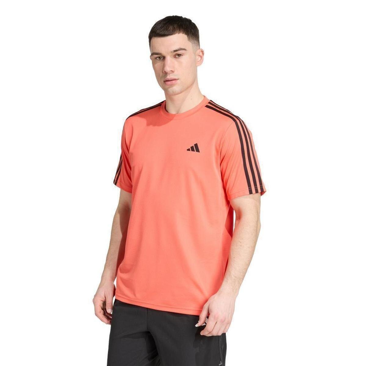 Camiseta Treino Train Essentials 3-Stripes Adidas Masculina Menor preço em Camiseta Treino Train Essentials 3-Stripes Adidas Masculina