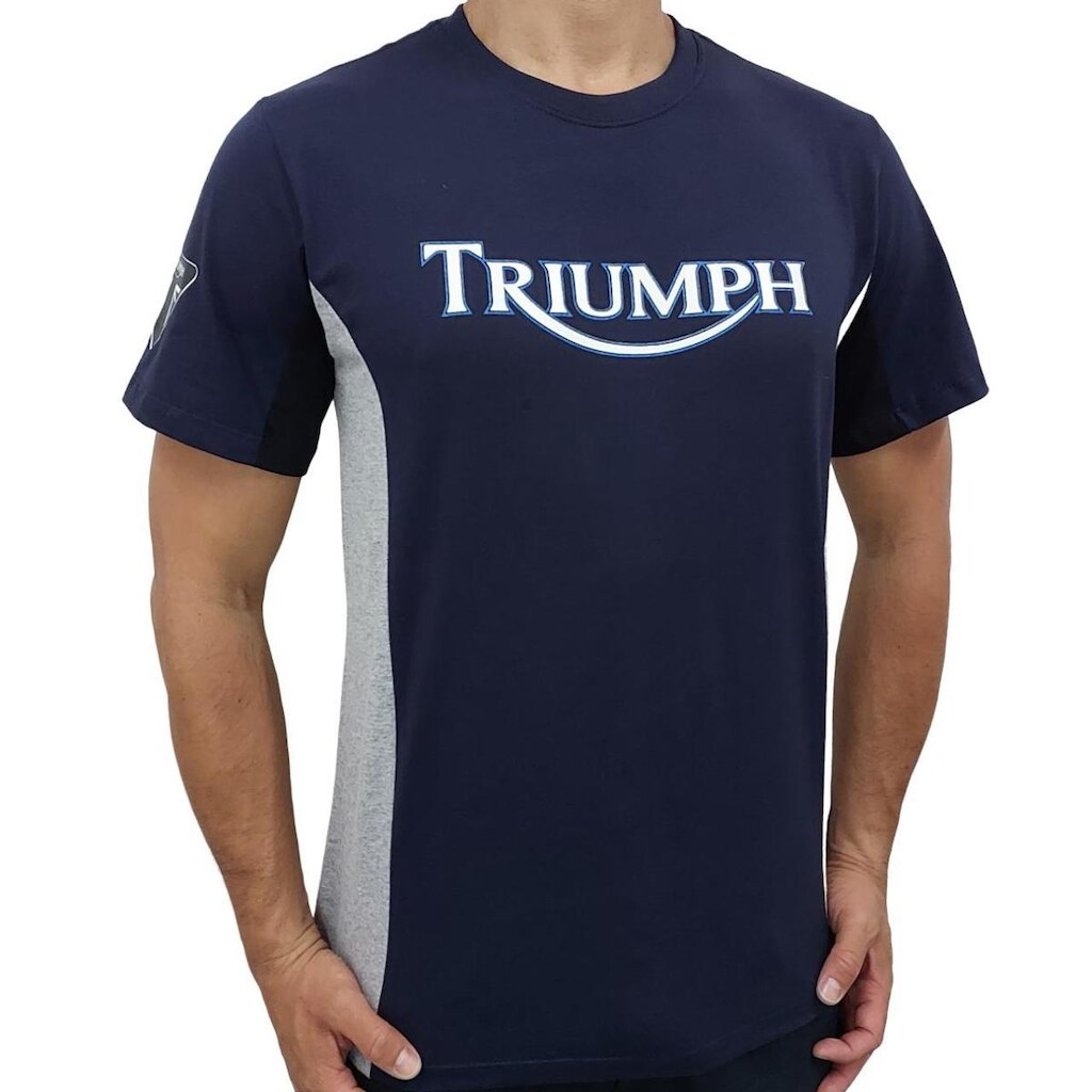 Camiseta Triumph Azul Marinho -  276