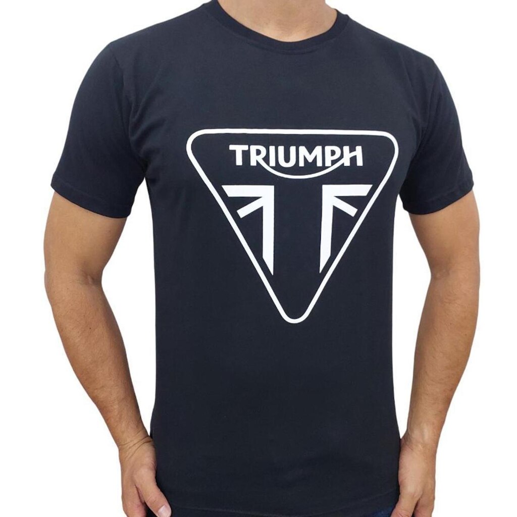 Camiseta Triumph Motorcycle Preta - SPM 2276