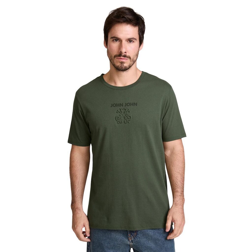Camiseta Tshirt John John RG New Embossed