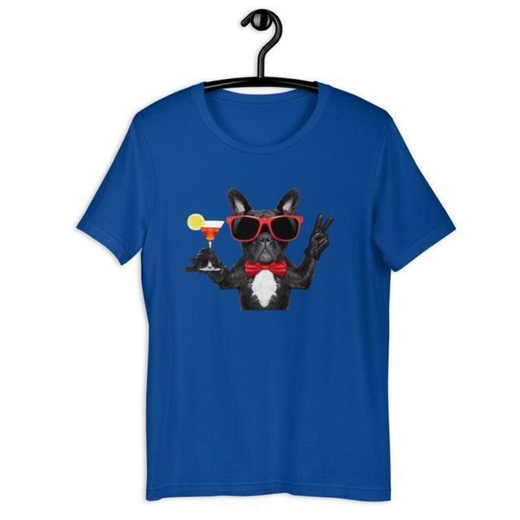 Camiseta Tshirt Masculina Bulldog Happy
