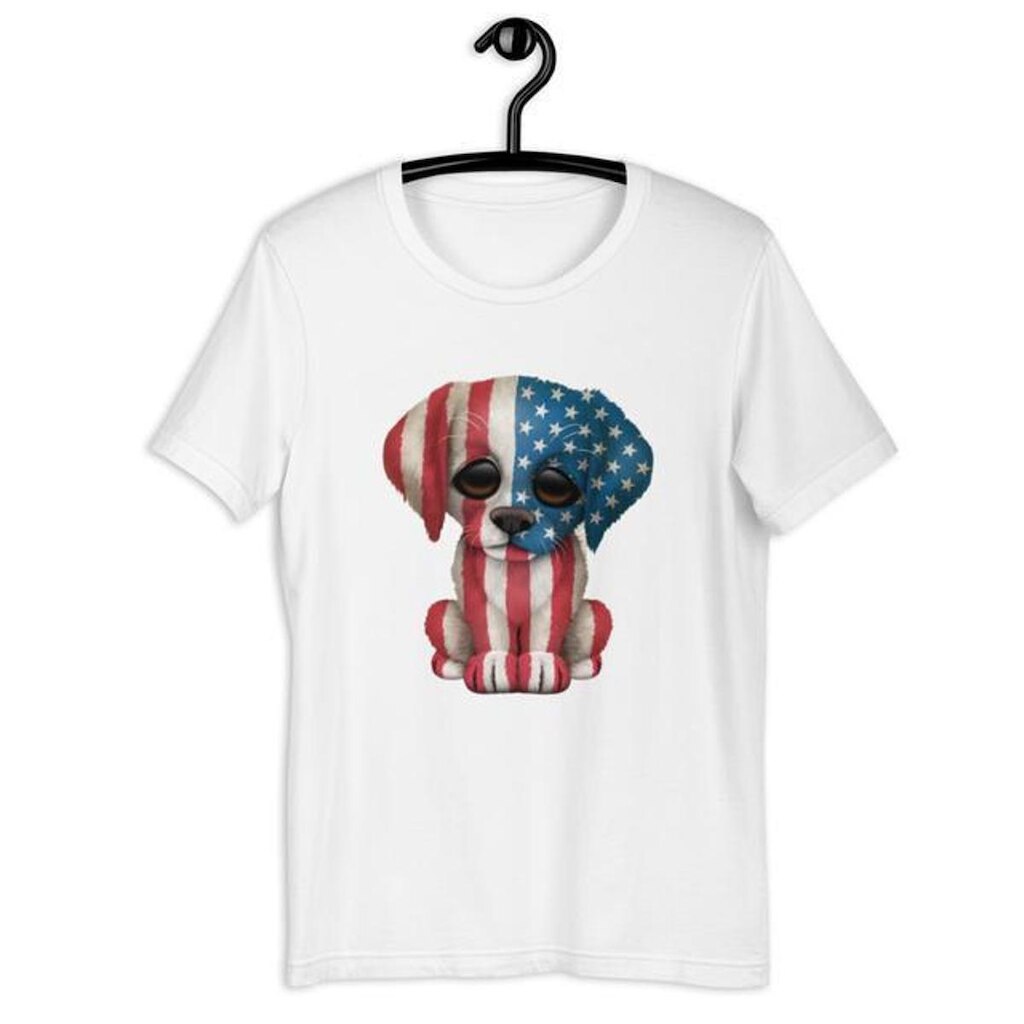 Camiseta Tshirt Masculina Dog Americano