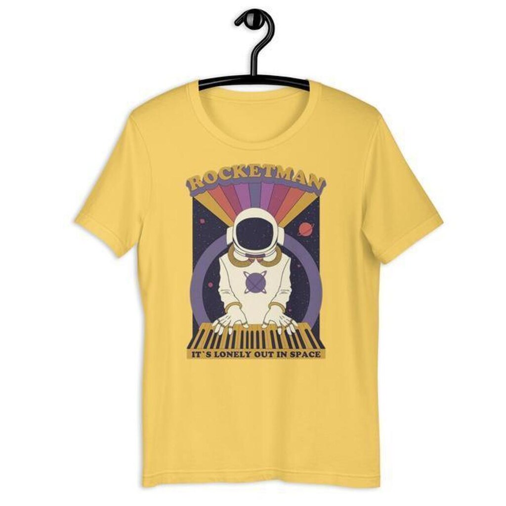 Camiseta Tshirt Masculina Rocketman Astronauta